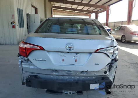 2017 Toyota Corolla L z USA, uszkodzony, nr VIN 2T1BURHE0HC806925